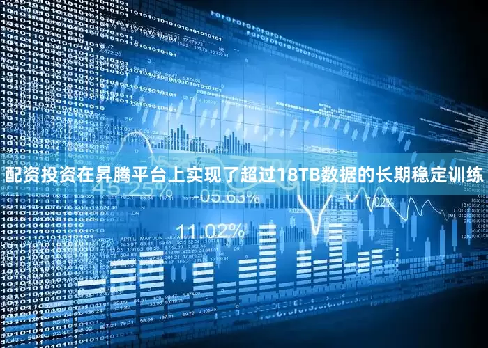 配资投资在昇腾平台上实现了超过18TB数据的长期稳定训练