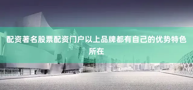 配资著名股票配资门户以上品牌都有自己的优势特色所在